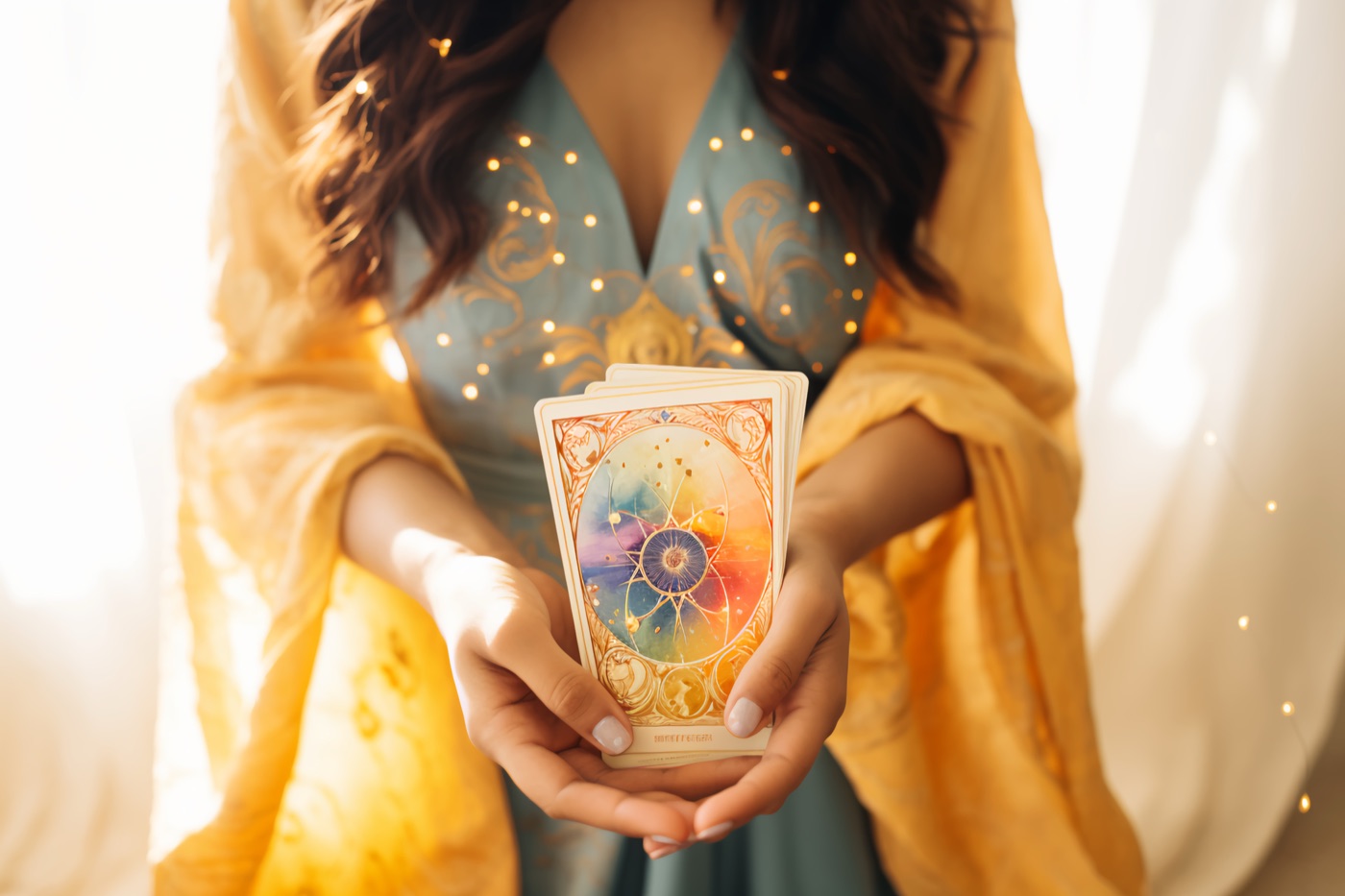 Lectoras de tarot en proceso de formación evolutiva